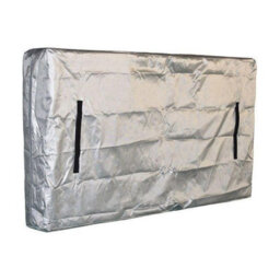 Mattress Cover For Storage And Transport - 208 X 40.6 158 Cm Silver - thumbnail 1