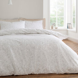 Bianca Fine Linens Woodland 200 Thread Count Cotton Reversible Duvet Cover Set With Pillowcases Natural - thumbnail 2