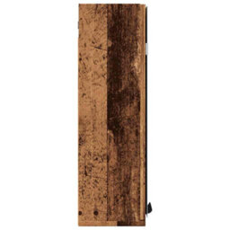 Berkfield Bathroom Mirror Cabinet Old Wood 64X20X66.5 Cm Engineered Wood - thumbnail 5