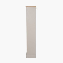 Pacific Lifestyle Cream And Natural Pine And Oak Wood 5 Shelving  Unit Bookcase - thumbnail 4