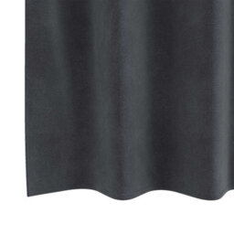 Berkfield Modern Blackout Curtains With Eyelets 2 Pcs Light Grey Velvet - thumbnail 7