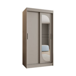 Arte Sumptuous Cashmere Lucy Sliding Door Wardrobe 1000mm X 2000mm X 620mm - Elegant & Luxurious Armoire - thumbnail 1