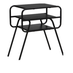 3 Tier Sofa Side Table End Table With Storage Shelves Living Room Nightstand - thumbnail 4