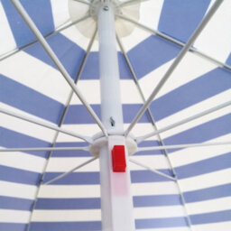Rinse Bathrooms Blue Beach Parasol Garden Outdoor Patio Sun Shade Tilting Umbrella 160Cm - thumbnail 5