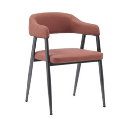 MMT Funiture Designs mmt Dining Chairs Set Of 2, Wrap Around Armchair, Vintage Design In Tan, Grey, Or Black For Sophisticated Spaces (Tan) - thumbnail 2