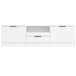 Vidaxl Tv Cabinet White 140X35X40 Cm Engineered Wood - thumbnail 4
