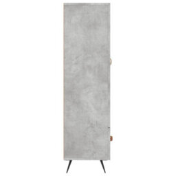 Berkfield Highboard Concrete Grey 69.5X31X115 Cm Engineered Wood - thumbnail 7