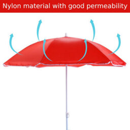 Costway Kids Picnic Table Bench Set Children Learning Eating Desk W/ Removable Umbrella - thumbnail 7