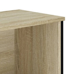 Berkfield Bookcase Sonoma Oak 80X31X137.5 Cm Engineered Wood - thumbnail 7