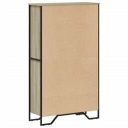 Berkfield Bookcase Sonoma Oak 80X31X137.5 Cm Engineered Wood - thumbnail 6