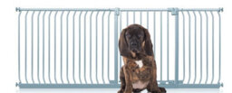 Bettacare Elite Pressure Dog Gate, 225Cm - 234Cm, Matt Grey, Pressure Fit Pet Gate For Dog And Puppy - thumbnail 1