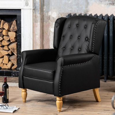 Galena Recliner Armchair - Black - image 1