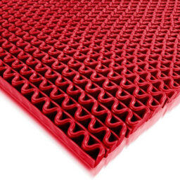 Floordirekt Anti Slip Wet Area Hygiene Mat Barefoot Pvc Antibacterial Uv Resistant Drainage Red 90 X 250 Cm - thumbnail 5