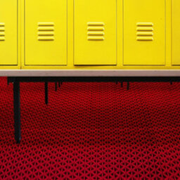 Floordirekt Anti Slip Wet Area Hygiene Mat Barefoot Pvc Antibacterial Uv Resistant Drainage Red 90 X 250 Cm - thumbnail 2