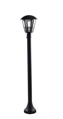 Luminosa Lighting Luminosa Cloe Outdoor 100Cm Led Bollard Black, Ip44 800Lm 4000K 100X18.8Cm