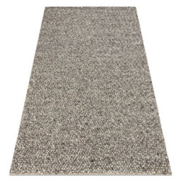 RugsX Wool Carpet Tahar 99005 Anthracite - Hand-Woven Loop, Melange  120X180 Cm - thumbnail 4