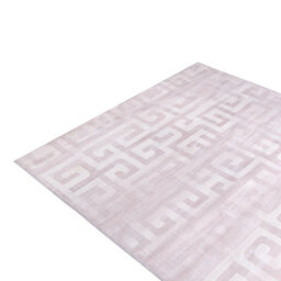 Wyld And Coco Beige Modern Geometric Area Rug 140 X 200 Cm With Anti-Slip Backing - thumbnail 3