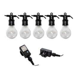 Samuel Alexander Set Of 10 Indoor Outdoor Connectable Festoon Lights With Warm White Leds - thumbnail 8