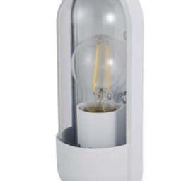 Zinc Kerry Fixed Matt White Mains-Powered Led Outdoor Contemporary On/off Wall Light (Dia)10Cm - thumbnail 5