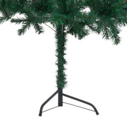 Berkfield Corner Artificial Christmas Tree Green 240 Cm Pvc - thumbnail 5