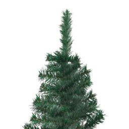 Berkfield Corner Artificial Christmas Tree Green 240 Cm Pvc - thumbnail 6