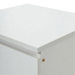 Bedside Storage Cabinet White Chest Of Drawers Side Table Shelf Bedroom 3 Drawer - thumbnail 4