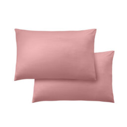 Catherine Lansfield So Soft Non-Iron Standard Pack Of 4 Pillowcases Coral - thumbnail 3