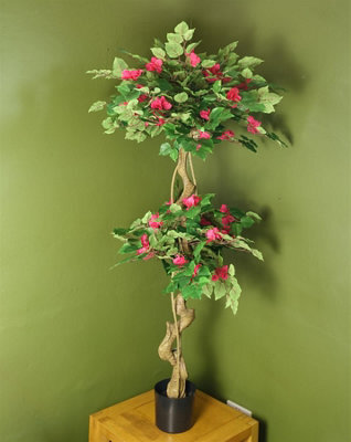 Leaf Artificial 150Cm Pink Japanese Silk Bougainvillea Tree - image 1