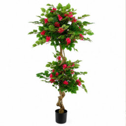 Leaf Artificial 150Cm Pink Japanese Silk Bougainvillea Tree - thumbnail 5