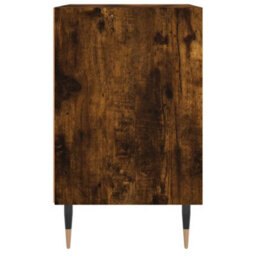 Vidaxl Bedside Cabinets 2 Pcs Smoked Oak 40X30X50 Cm Engineered Wood - thumbnail 6