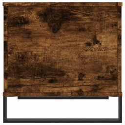 Berkfield Modern Coffee Table Smoked Oak 60X44.5X45 Cm Engineered Wood - thumbnail 7
