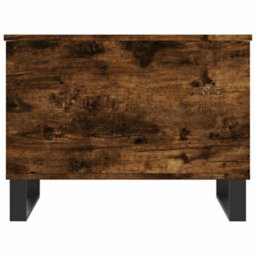 Berkfield Modern Coffee Table Smoked Oak 60X44.5X45 Cm Engineered Wood - thumbnail 6