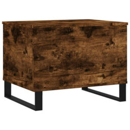 Berkfield Modern Coffee Table Smoked Oak 60X44.5X45 Cm Engineered Wood - thumbnail 8