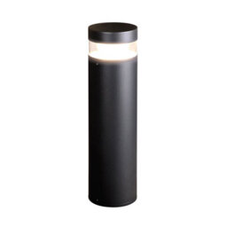 Luminosa Lighting Luminosa Marcon Outdoor Bollard Black 3000K Warm White Ip54 - thumbnail 2