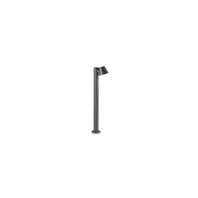 Ideal Lux Gas 1 Light Outdoor Bollard Anthracite Ip43, Gu10 - image 1
