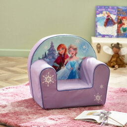 Disney Frozen Foam Armchair, Toddler Sofa Chair With Elsa & Anna Design, Soft Foam Seat, Lightweight & Comfortable - thumbnail 2