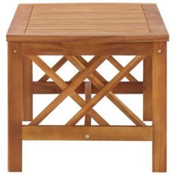 Walplus Coffee Table 102X50X43 Cm Solid Acacia Wood - thumbnail 3