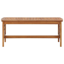 Walplus Coffee Table 102X50X43 Cm Solid Acacia Wood - thumbnail 2