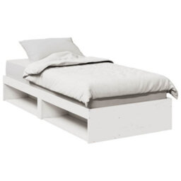 Berkfield Day Bed Without Mattress White 80X200 Cm Solid Wood Pine