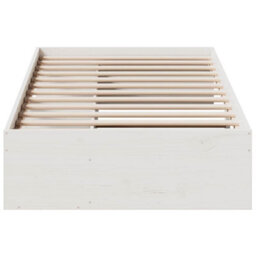 Berkfield Day Bed Without Mattress White 80X200 Cm Solid Wood Pine - thumbnail 5