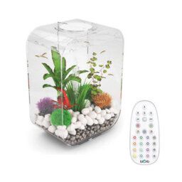 Oase Biorb Life 15L Aquarium Fish Tank In Clear With Multi Colour Led Lighting - thumbnail 1