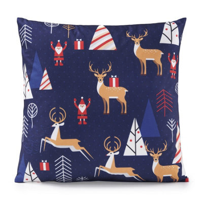 "Luxury Living Christmas Eve 18"" Christmas Cushion" - image 1
