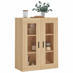 Berkfield Wall Mounted Cabinet Sonoma Oak 69.5X34X90 Cm - thumbnail 4
