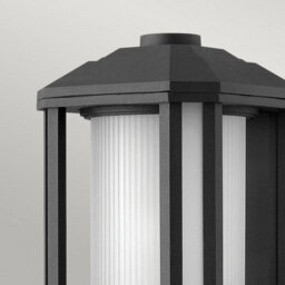 Luminosa Lighting Elstead Hinkley Castelle Outdoor 1 Light Small Wall Lantern Black Ip44 - thumbnail 2