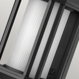 Luminosa Lighting Elstead Hinkley Castelle Outdoor 1 Light Small Wall Lantern Black Ip44 - thumbnail 4