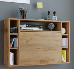 Vcm Desk Wandila Honey Oak H. 60 X W. 90 X D. 20 Cm - thumbnail 4