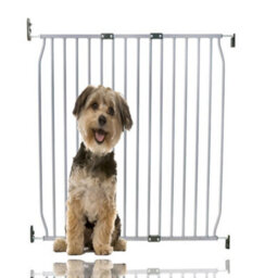 Bettacare Eco Screw Fit Pet Gate, Grey, 90Cm - 100Cm, Screw Fitted Dog Gate, Safety Gate For Puppy - thumbnail 1