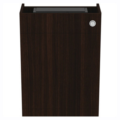 Ideal Standard I.life A Matt Coffee Modern Oak Effect Freestanding Toilet Cabinet (H)835mm X (W)600mm - image 1
