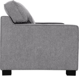 Seconique Eton Sofa Bed Light Grey Fabric Metal Pull Out Sofa Bed With Mattress - thumbnail 8