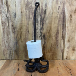 Selections Octopus Loo Roll Holder In Cast Iron (Set Of 2) - thumbnail 7
